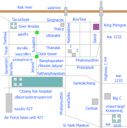 Hospital map
