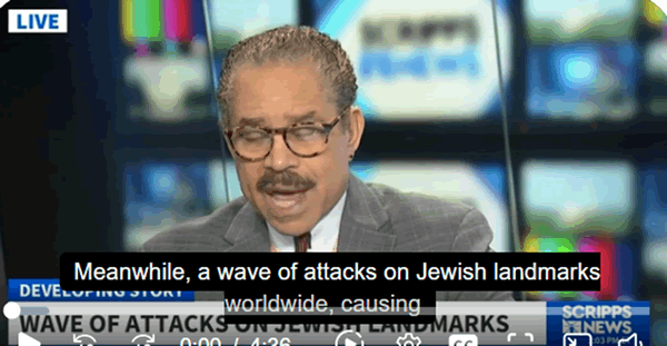 ทั่วโลกกำลังเผชิญปัญหาความรุนแรงที่กระทำกับชาวยิว